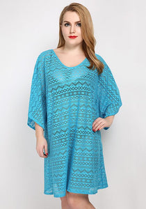 Dena Embroidery Beach Cover Up