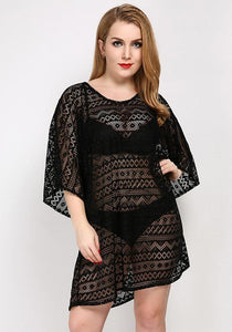 Dena Embroidery Beach Cover Up