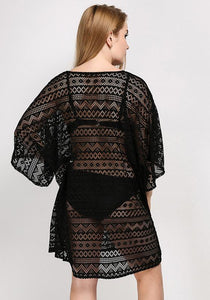 Dena Embroidery Beach Cover Up