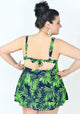 Lacta Leaf Printed Swimwear