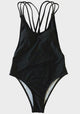 Dives Braided Strap Cross Back One Piece