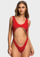 Diva Tummy Cut Out One Piece