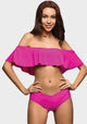 Alter Bandeau Ruffle Bikini