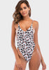 Leopard Backless One Piece