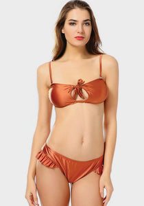 Liam Low Waist Flounce Bikini