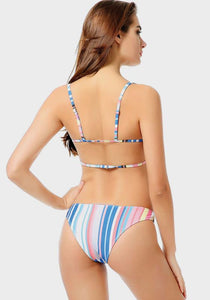 Dixi Striped Padded Bikini