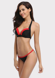 Feri Low Waist Patchwork Bikini