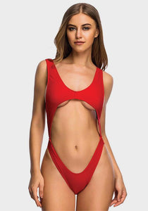 Luna Low V Neck Scoop One Piece