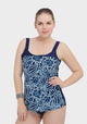 Setha Plus Size Print Swim Dress