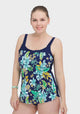 Ediva Floral Print One Piece