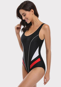 Necia Patchwork Sport One Piece