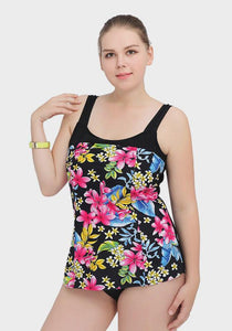 Ediva Floral Print One Piece