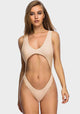 Luna Low V Neck Scoop One Piece