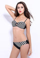 Adiuvo Striped Patchwork Bikini