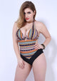 Denuo Colorful Print Monokini