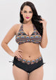 Veni Aztec Print Plus Size Bikini