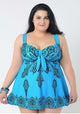 Facio Tunia Plus Size Swim Dress