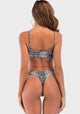 Vergo Snake Print High Cut bikini