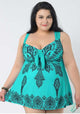 Facio Tunia Plus Size Swim Dress