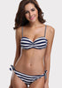 Avoc Striped Push Up Bikini