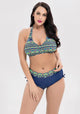 Veni Aztec Print Plus Size Bikini