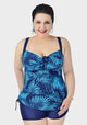 Lacrim Leaf Print Swimwear