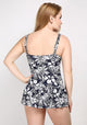 Legia Print Backless One Piece