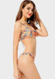 Navi Printed Push Up Bikini