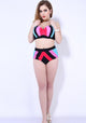 Niveus Patchwork High Waist Bikini