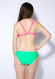 Loci Patchwork Backless Bikini