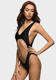 Luna Low V Neck Scoop One Piece