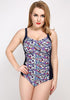 Niveus Push Up Patchwork One Piece