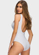 Villa Red Scoop Back One Piece