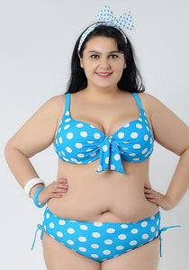 Deniva Dot Print Bikini