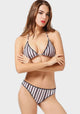 Veni Push Up Striped Beachwear