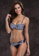 Diva Twisted Striped Bikini