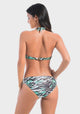 Dinevi Stripe Print Bikini