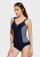 Vugi Hot Spring Striped Swimsuit