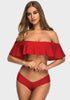 Alter Bandeau Ruffle Bikini