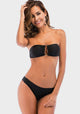 Devoci Black Bandeau Bikini