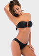 Devoci Black Bandeau Bikini