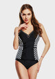 Vugi Hot Spring Striped Swimsuit