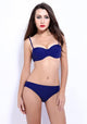 Orian Push Up Solid Color Bikini