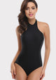 Luna O-Neck Halter One Piece