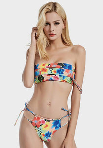 Edaceo Floral Print Bikini