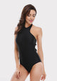 Luna O-Neck Halter One Piece