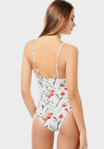 Nobi Printed V Neck Monokini