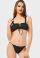 Celer Solid Bandeau Bikini