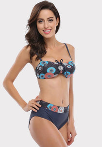 Benvi Floral Brazilian Swimsuit