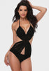 Fulcio Halter Backless One Piece